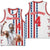 Custom Photo American Stars Basketball Jersey
