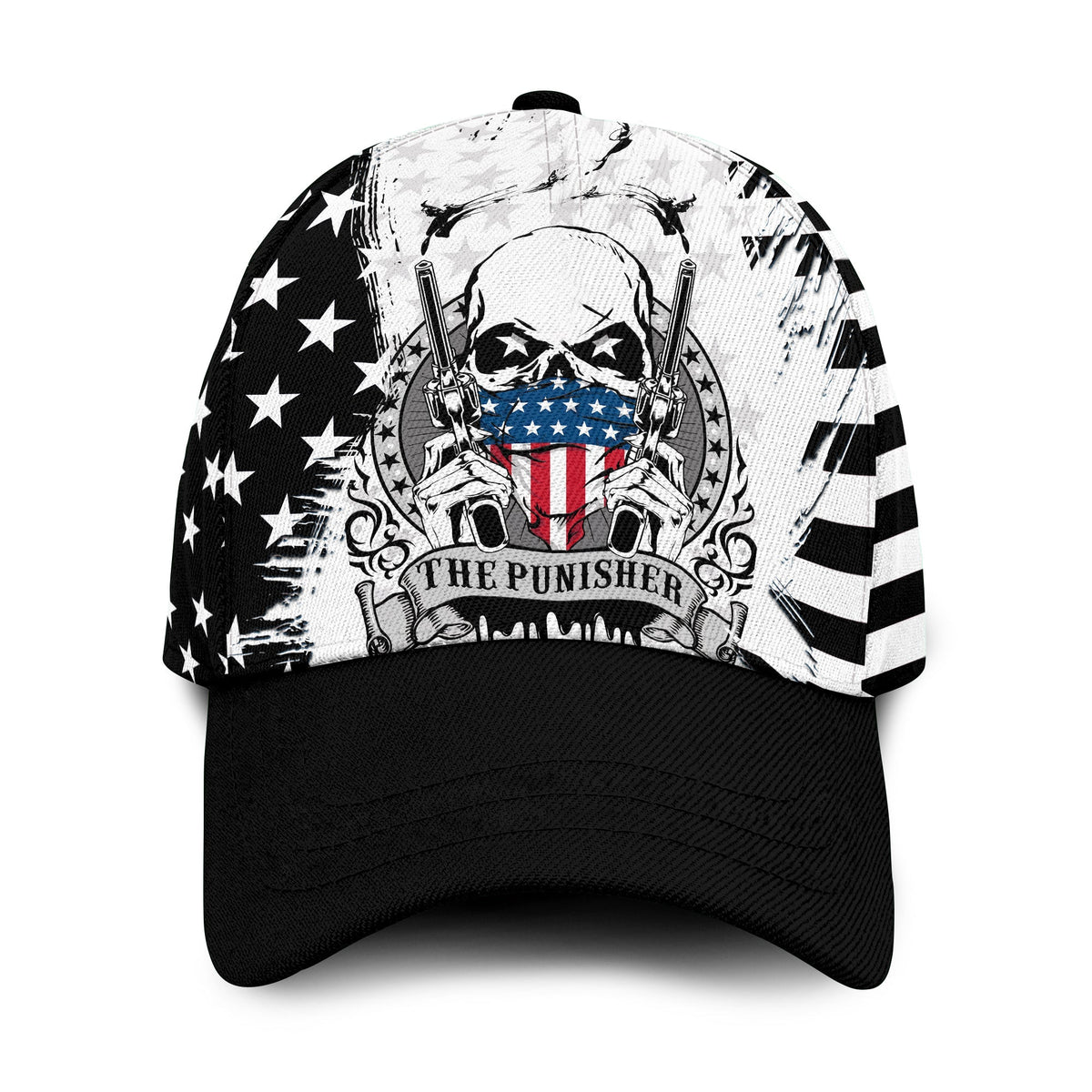 america-classic-cap-american-flag-punisher-skull-grunge-style