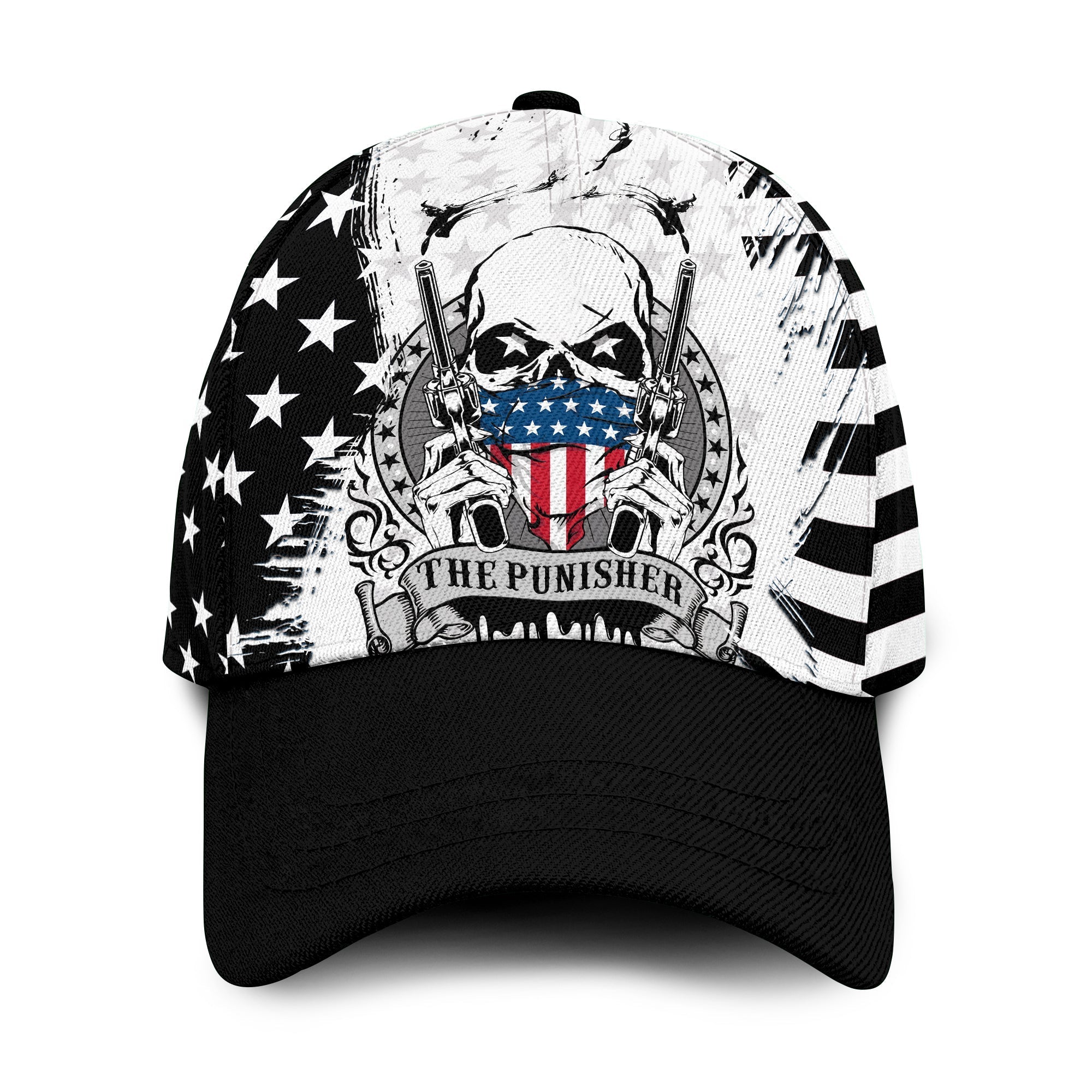 america-classic-cap-american-flag-punisher-skull-grunge-style
