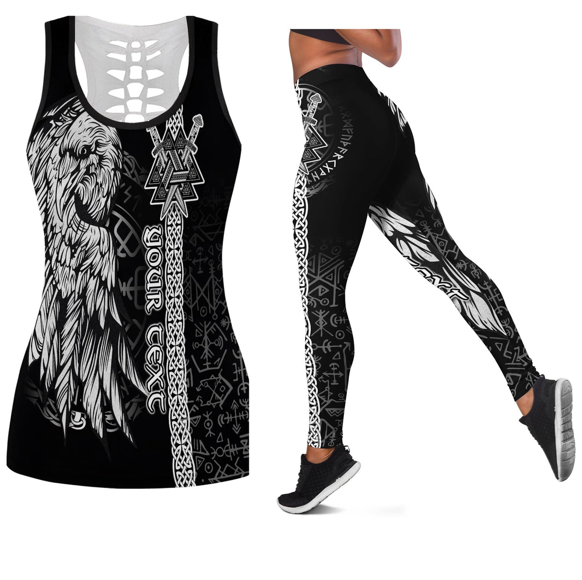 custom-viking-combo-hollow-tank-top-and-leggings-valknut-raven-symbol-celtic-vegvisir-black-color