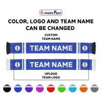 Custom Team Name Soccer Scarf Football Fan Design