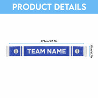 Custom Team Name Soccer Scarf Football Fan Design