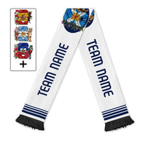 Custom Team Name and Logo Football Soccer Scarf National Pride Culture