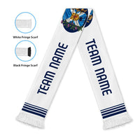 Custom Team Name and Logo Football Soccer Scarf National Pride Culture