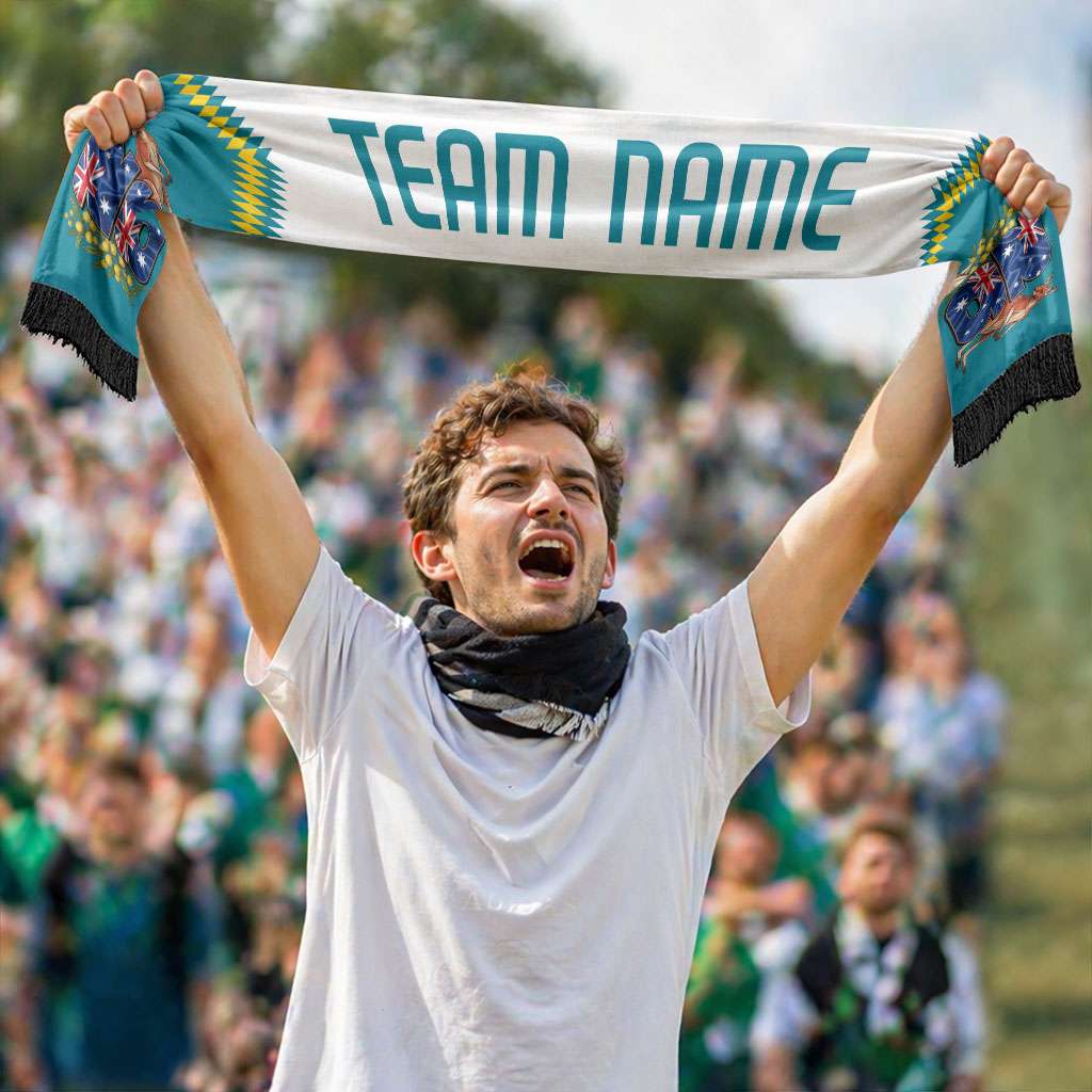 Custom Team Name and Logo Football Soccer Scarf Road To World Football 2026
