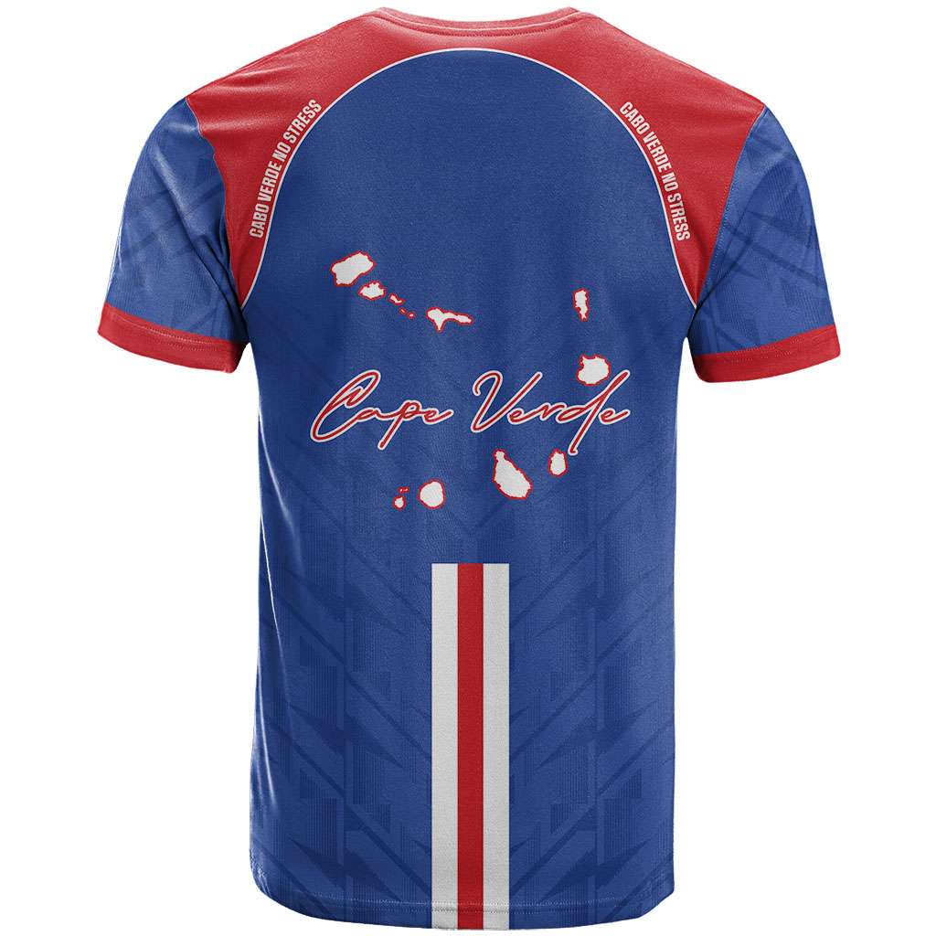 Custom Photo Name Cape Verde T shirt Atlantic Stars - Football 2026 Supporter