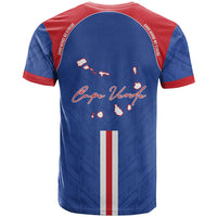 Custom Photo Name Cape Verde T shirt Atlantic Stars - Football 2026 Supporter