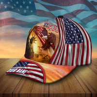 Premium Unique US Eagle Patriotic Hats Personalized
