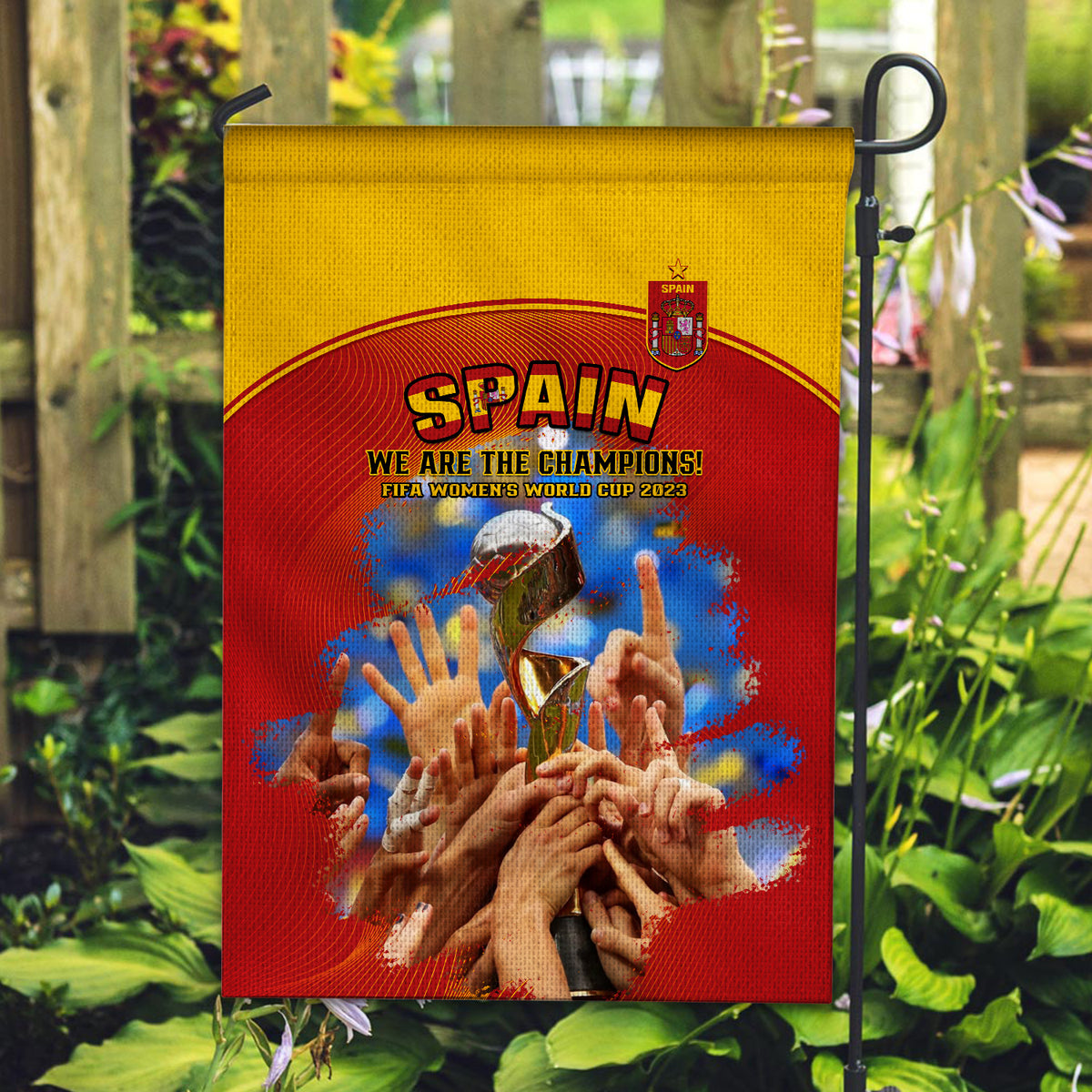 Spain Football FlagLa Roja 2023 World Cup Champions Proud - Wonder Print Shop