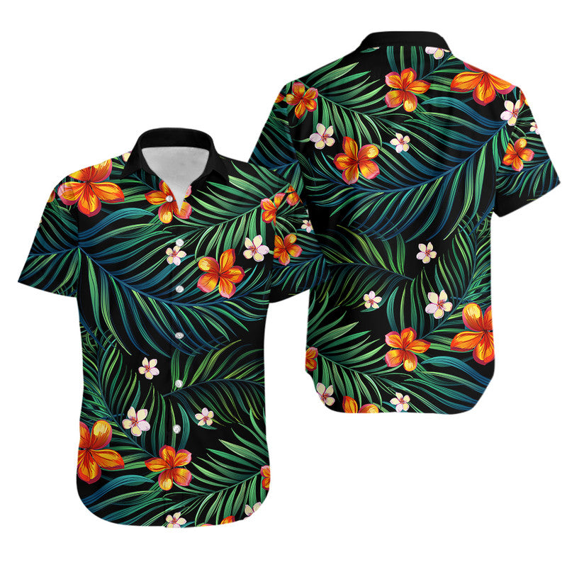 Polynesian Pride Hawaiian Shirt Hawaii Tropical Flowers - Wonder Print Shop