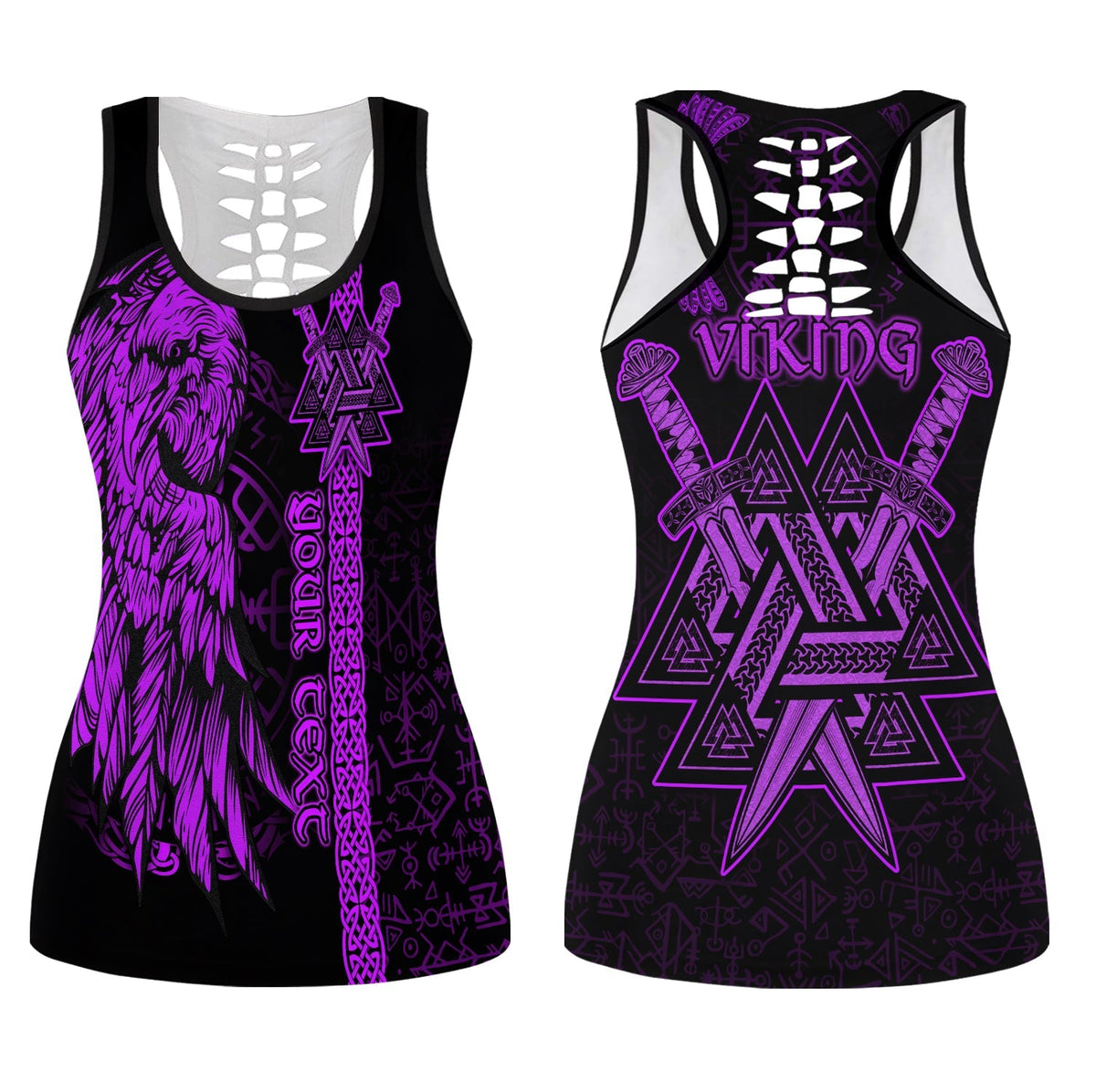 custom-viking-combo-hollow-tank-top-and-leggings-valknut-raven-symbol-celtic-vegvisir-purple-color