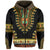 African Hoodie Colorful Dashiki Zip Hoodie - Wonder Print Shop