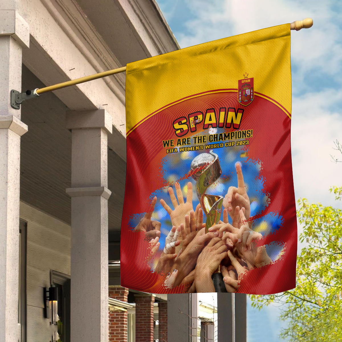 Spain Football FlagLa Roja 2023 World Cup Champions Proud - Wonder Print Shop