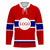 Red Hockey Jersey Team Personalized logo and text - Wonder Print Shop