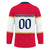 Custom Logo Flat Gold Hockey Jersey Simple Style CTM09