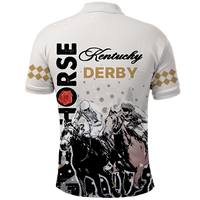 Custom Year Anniversary Kentucky Horse Racing Polo Shirt The Run For The Roses