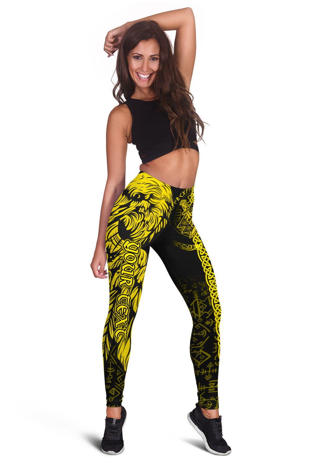 custom-viking-combo-hollow-tank-top-and-leggings-valknut-raven-symbol-celtic-vegvisir-yellow-color