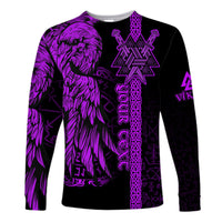 custom-viking-long-sleeve-shirt-valknut-raven-symbol-celtic-vegvisir-purple-color