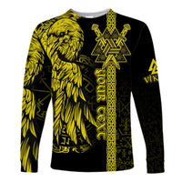 custom-viking-long-sleeve-shirt-valknut-raven-symbol-celtic-vegvisir-yellow-color