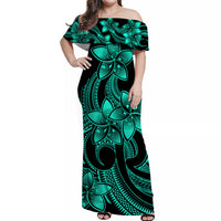 polynesian-pride-plumeria-flowers-off-shoulder-long-dress-polynesian-tribal-aqua-vibe