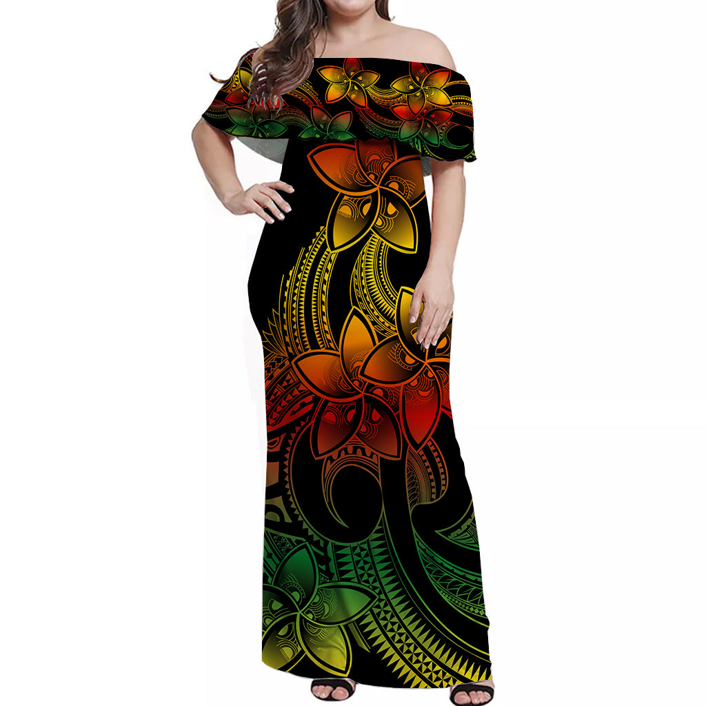 polynesian-pride-plumeria-flowers-off-shoulder-long-dress-polynesian-tribal-reggae-vibe