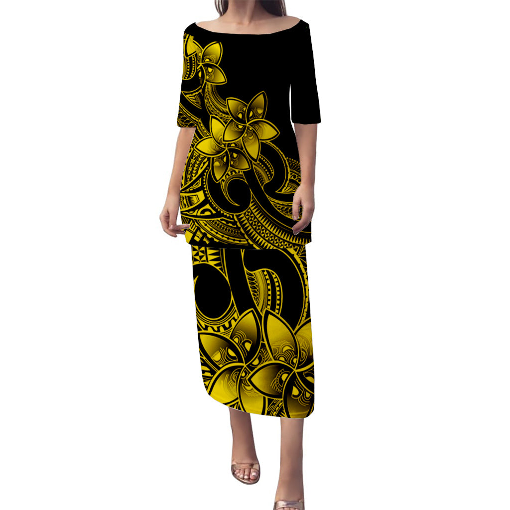 polynesian-pride-plumeria-flowers-puletasi-dress-polynesian-tribal-yellow-vibe