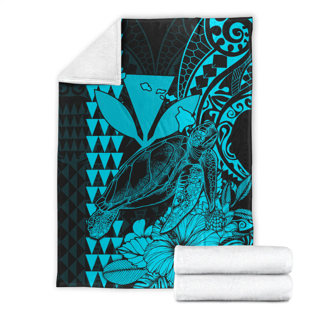 hawaii-sea-turtle-blanket-polynesia-kakau-with-kanaka-maoli-teal