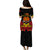 Matching Outfit For Couples Papua New Guinea Independence Day Puletasi Dress and Hawaiian Shirt PNG Bird of Paradise Happy 48th Anniversary - Wonder Print Shop