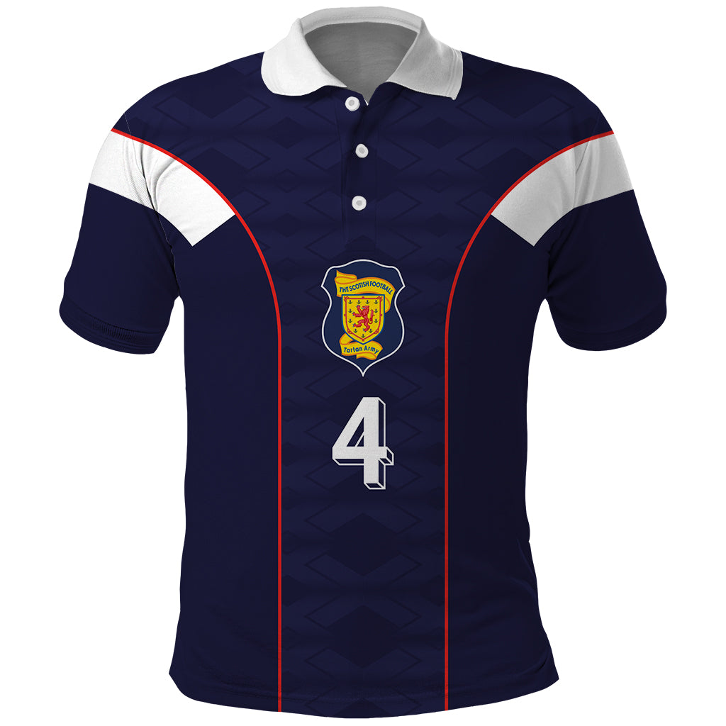 Custom Scotland Football Combo Polo Shirt and Men's Shorts Inspired by Retro Style LT03
