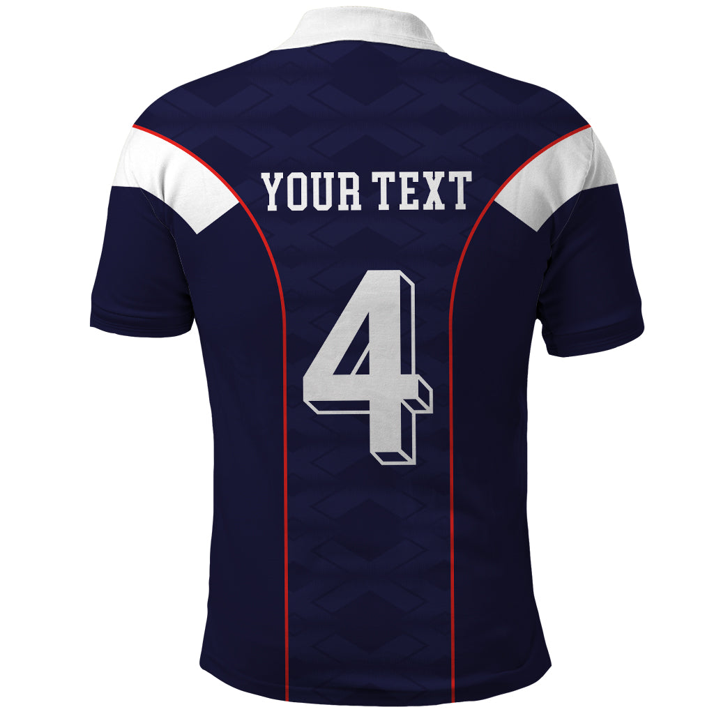 Custom Scotland Football Combo Polo Shirt and Men's Shorts Inspired by Retro Style LT03