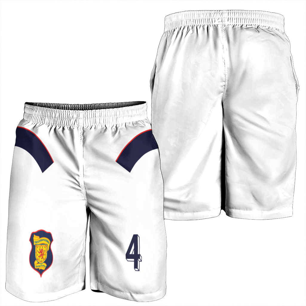 Custom Scotland Football Combo Polo Shirt and Men's Shorts Inspired by Retro Style LT03