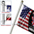 Premium Cool One Nation Under God Ver 2 America Patriotic US Grommet Flag
