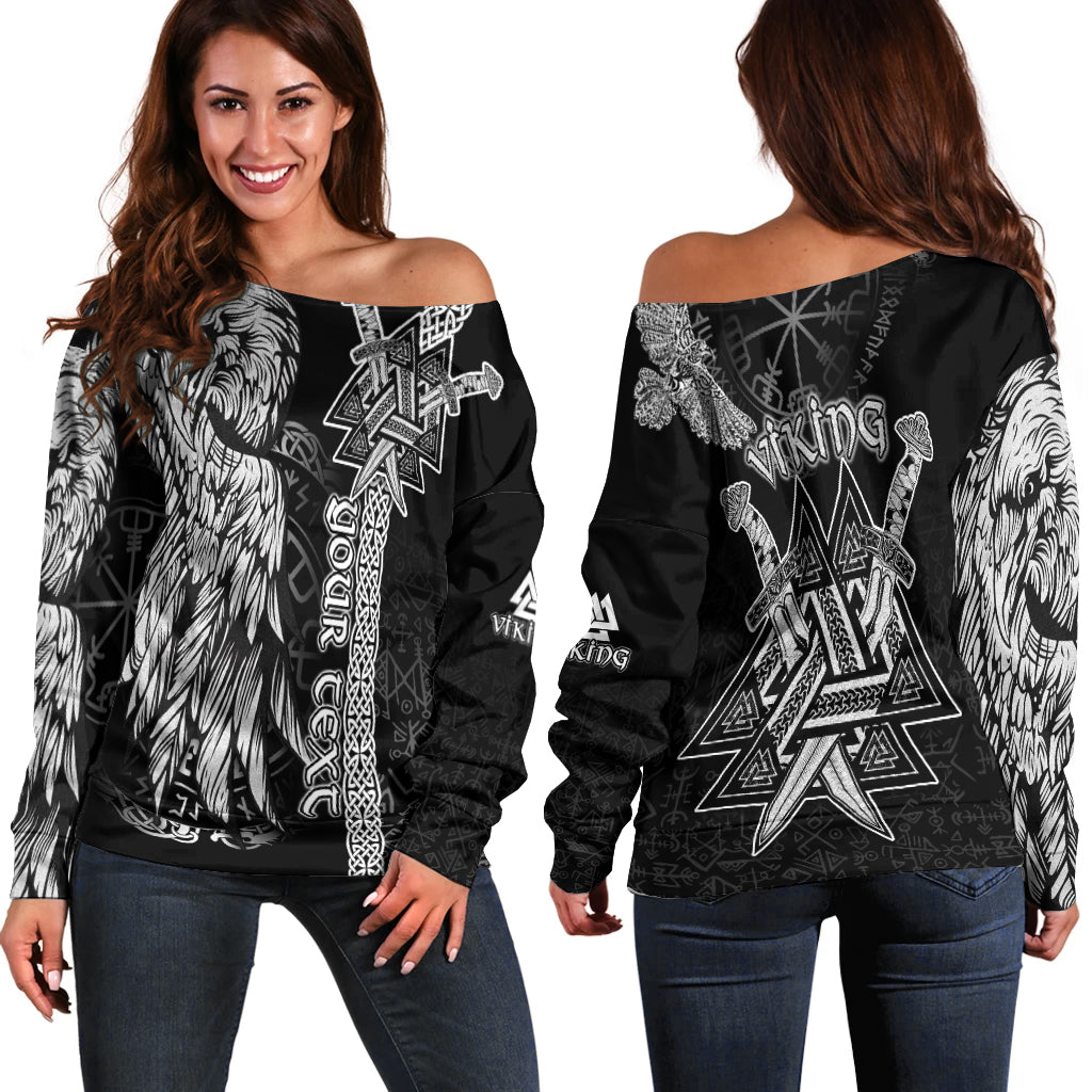 custom-viking-off-shoulder-sweater-valknut-raven-symbol-celtic-vegvisir-black-color