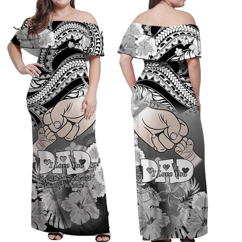 polyneisian-pride-happy-father-day-off-shoulder-long-dress-i-love-you-dad-polynesian-tribal-black