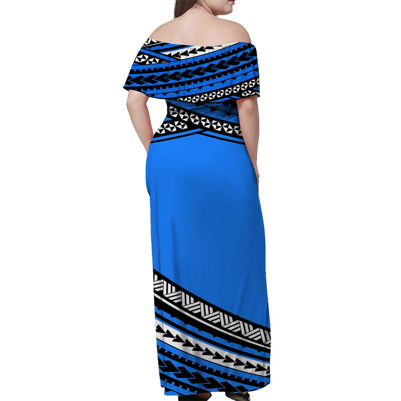polynesian-off-shoulders-long-dress-simple-blue