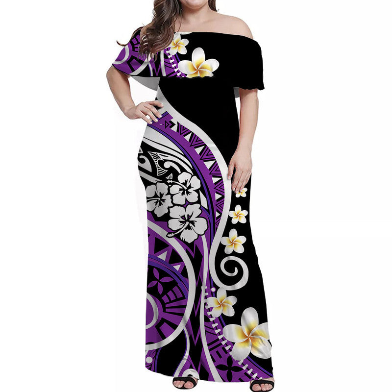 plumeria-polynesian-off-shoulder-long-dress-trending-purple