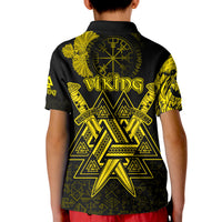 custom-viking-polo-shirt-kid-valknut-raven-symbol-celtic-vegvisir-yellow-color