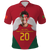 Custom Photo Portuguese Footballer Polo Shirt 1996-2025 Thank You For The Memories CTM09