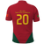 Custom Photo Portuguese Footballer Polo Shirt 1996-2025 Thank You For The Memories CTM09