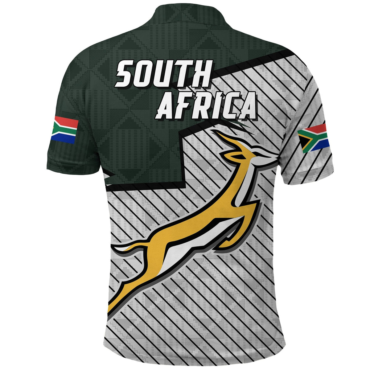 South Africa Springboks Polo Shirt - Wonder Print Shop