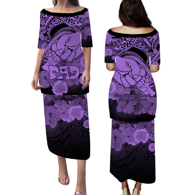 polyneisian-pride-happy-father-day-puletasi-dress-i-love-you-dad-polynesian-tribal-purple