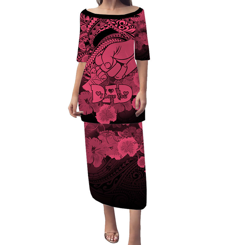 polyneisian-pride-happy-father-day-puletasi-dress-i-love-you-dad-polynesian-tribal-pink