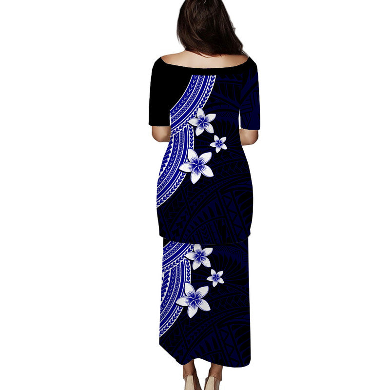 polynesian-puletasi-dress-with-plumeria-flower-blue