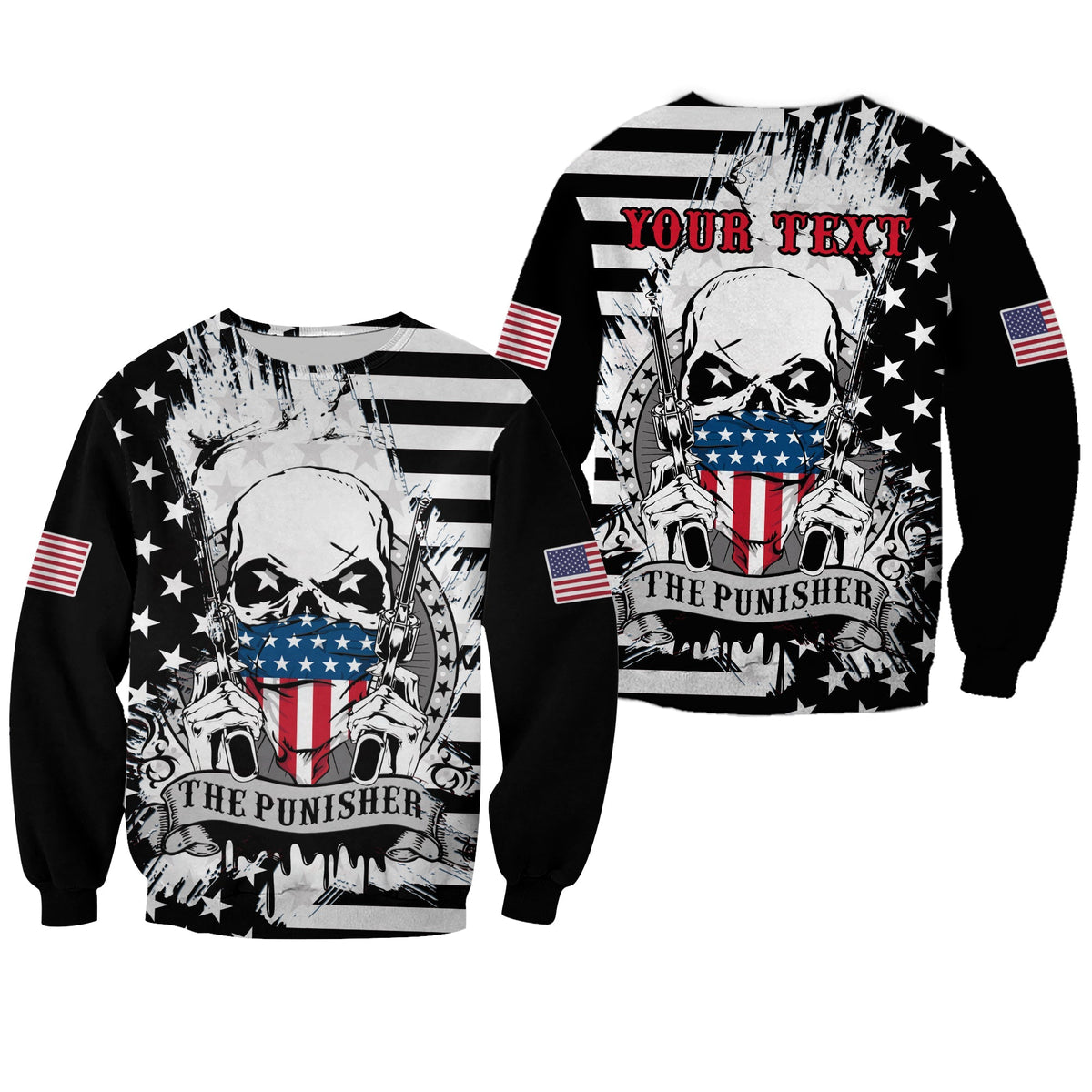 custom-america-sweatshirt-american-flag-punisher-skull-grunge-style