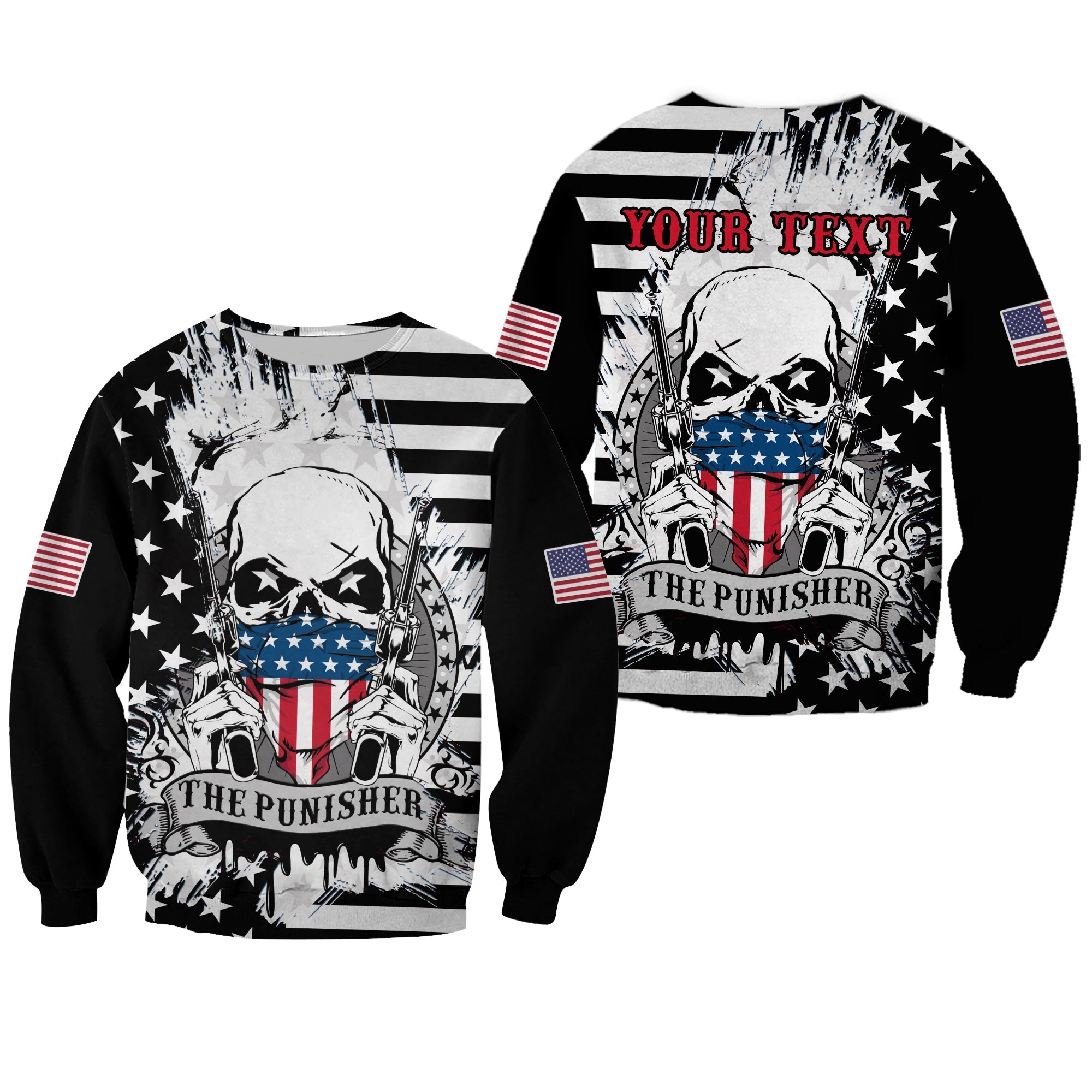 custom-america-sweatshirt-american-flag-punisher-skull-grunge-style