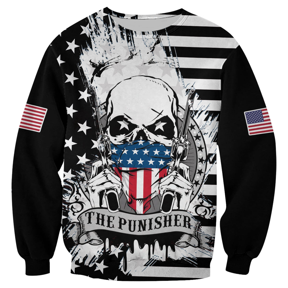 custom-america-sweatshirt-american-flag-punisher-skull-grunge-style