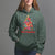 Tropical Hawaiian Hibiscus Christmas Tree Mele Kalikimaka Hoodie - Wonder Print Shop
