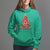 Tropical Hawaiian Hibiscus Christmas Tree Mele Kalikimaka Hoodie - Wonder Print Shop