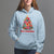 Tropical Hawaiian Hibiscus Christmas Tree Mele Kalikimaka Hoodie - Wonder Print Shop