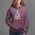 Tropical Hawaiian Plumeria Christmas Tree Mele Kalikimaka Hoodie - Wonder Print Shop